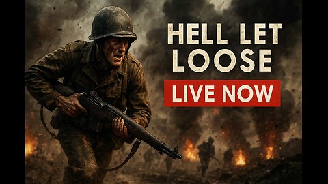 War Crimes & Poor Aiming – Hell Let Loose Chaos LIVE!