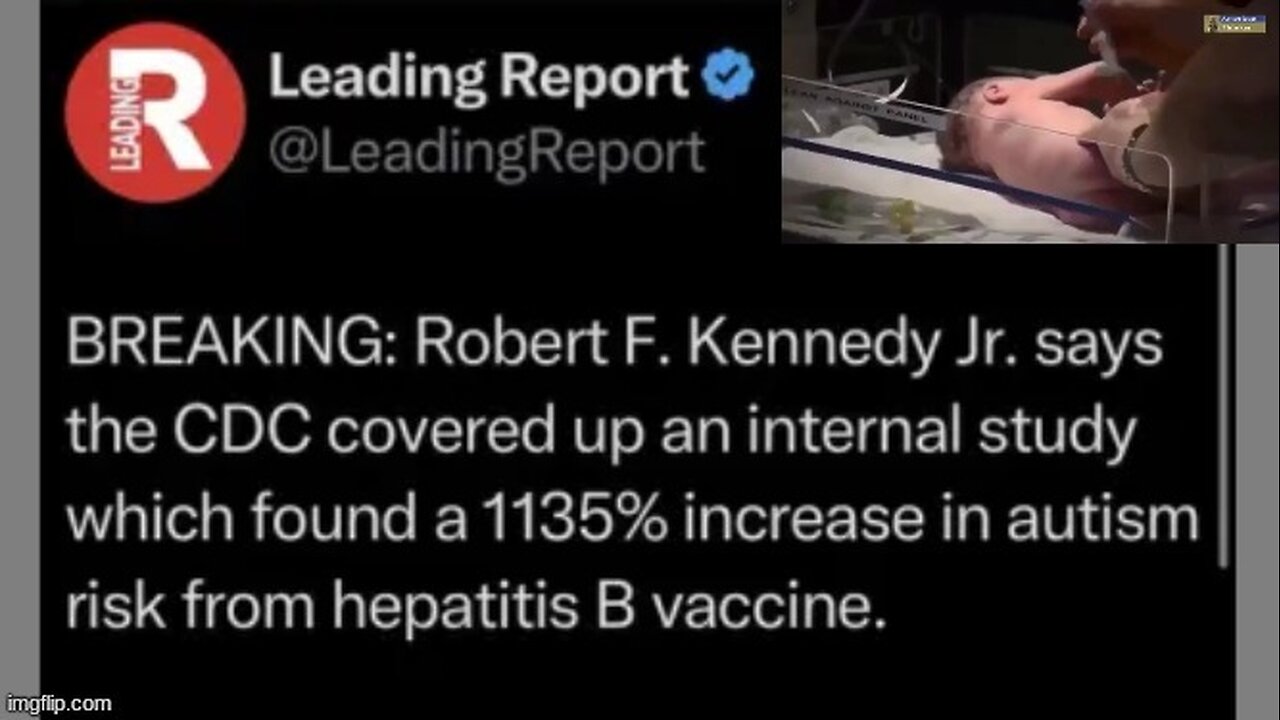 SECRET CDC MEETINGS TO COVER UP ⚕ VACCINE MERCURY DANGERS [1135% INCREASE IN AUTISM‼️]