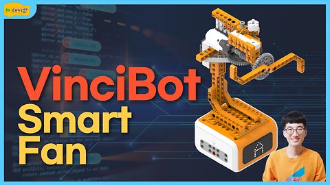 [matatastudio] AI Vincibot smart fan robot block coding