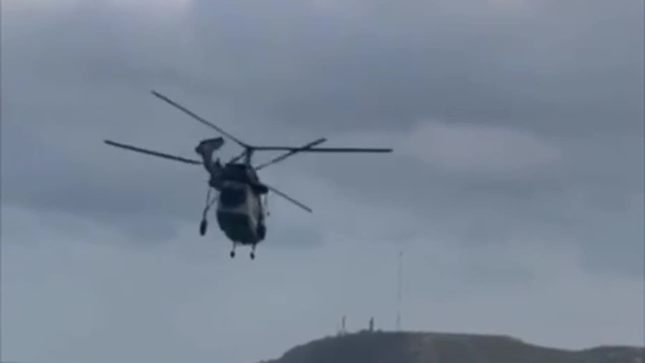 Russian Helicopter Hard Landing + Crashes Multiple Times(Dagestan, Russia)