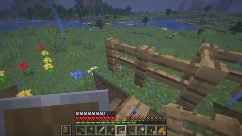 Newbie Adventures! Ep. 28 - Finalizing village fencing
