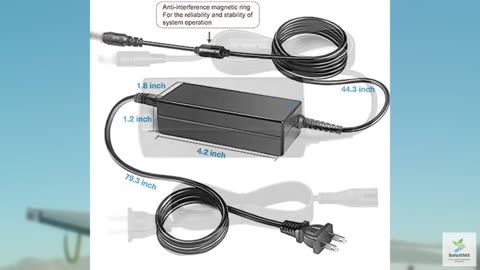 Kircuit AC/DC Adapter Compatible with Bluetti PS54 700W 537Wh Portable Power Sta
