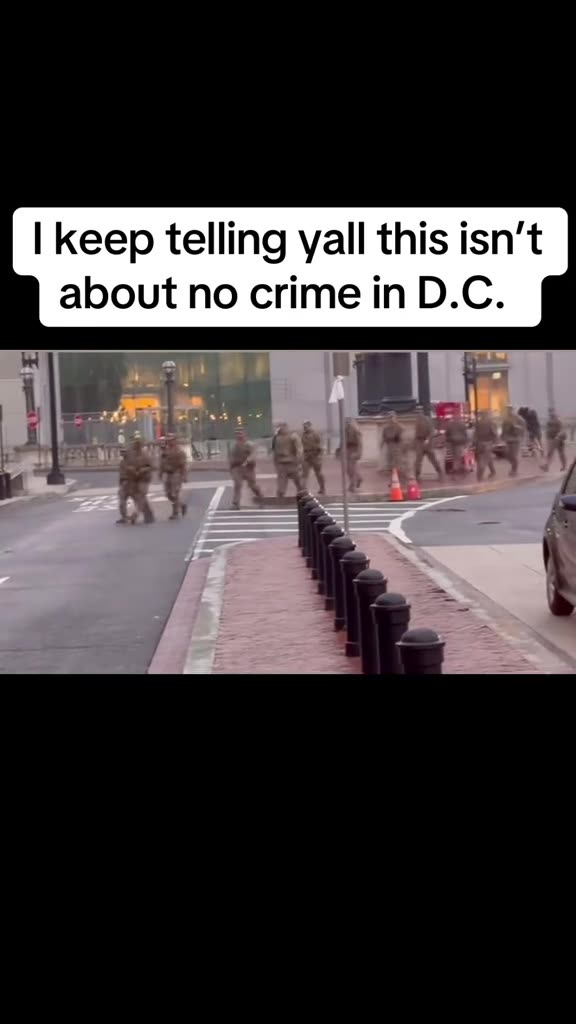 💥 I keep telling yall this isnt about no crime in D.C.💥