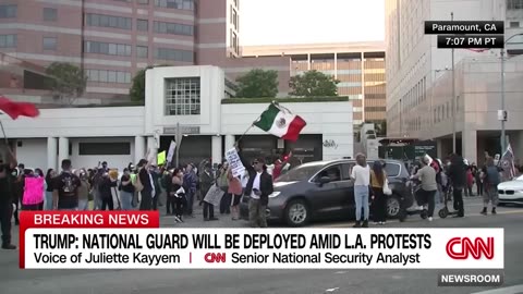 Trump deploys National Guard amid Los Angeles immigration protests