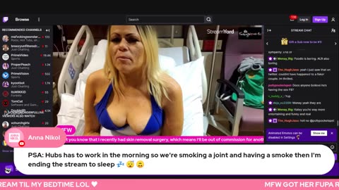 AnnaNikol Nov 9, 2023 'MFW GOT HER SURGERY!! SNIPE'