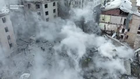Explosion at Kharkiv Mall Used by Ukrainian Forces
