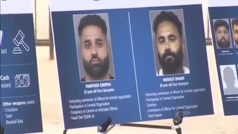 Canada - Crime Ring Busted... so much for "DEI" !