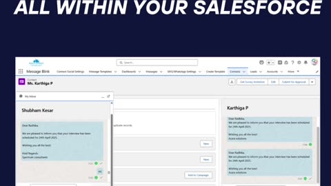 Salesforce SMS