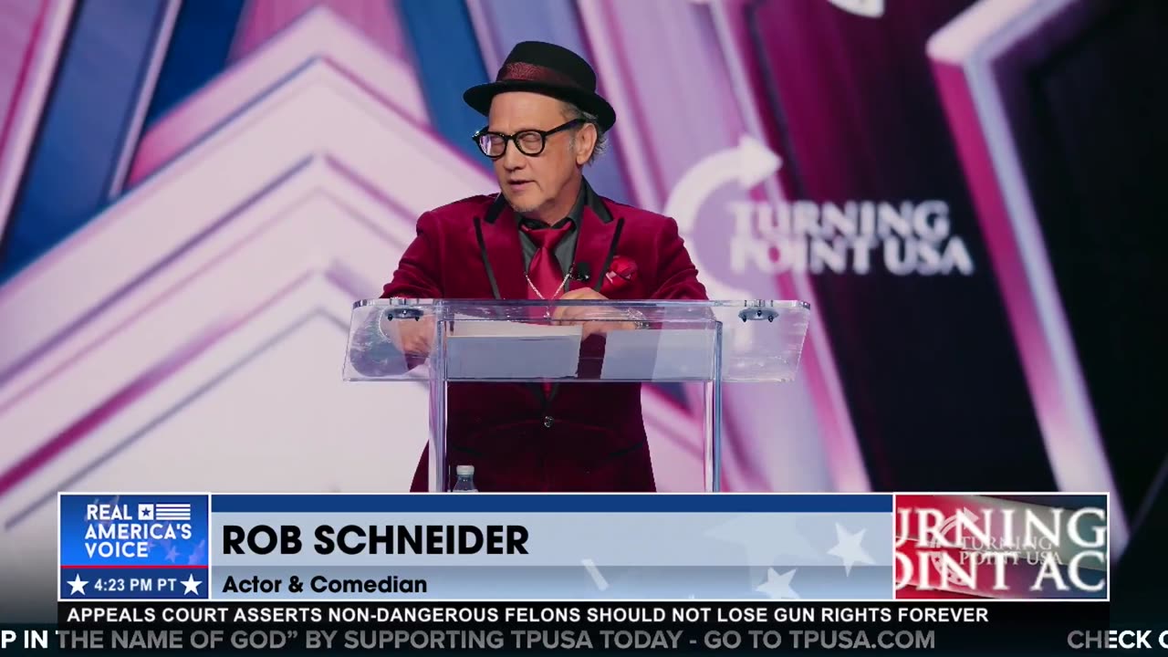 ROB SCHNEIDER COMMENTS ON THE ANTIFA ATTACK AT BERKELEY