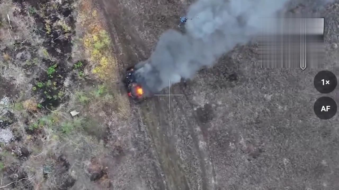 Russians Trying and Failing to Fish for Ukrainian Attack Drone