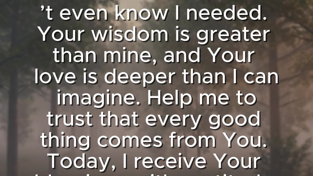 Thank God for Unexpected Blessings 🌸
