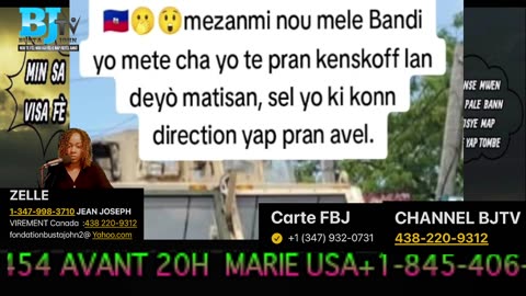 26 NOV BWA MARE BATAY PETE NAN MITAN YO SAK PRAL GIN LA