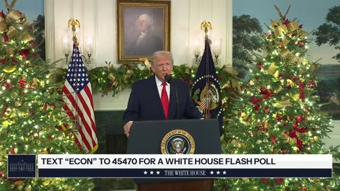 President Trump Delivers an Address to the Nation 12/17/25