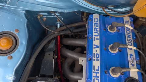 Devan's RS Cosworth MK1 Escort during PR 20 July 2025 🔥 Stunning Classic Cars #ferrocsa