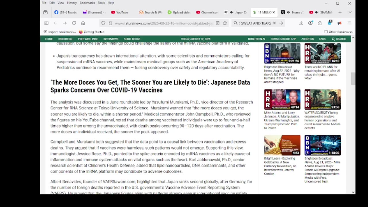 Japan Declares State of Emergency After Study Confirms Millions of Vaxxed Are Dying