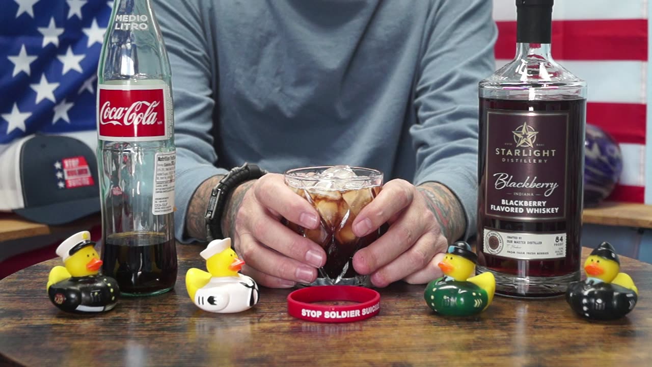 Richard Bennett - Starlight Distilling Blackberry Whiskey & Coke from Mexico