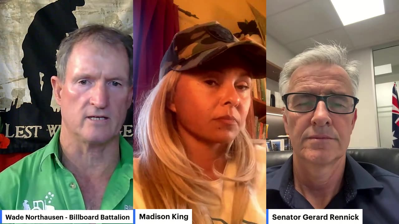 Farmer Wade Interviewed with Senator Gerard Rennick, Jody Clune & Madison King - 28/4/2025