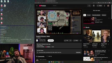 [Mirror] Destiny YouTube Stream