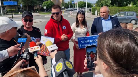 Jerzy Owsiak z wizytą w Nysie Podsumowanie działań WOŚP na terenie powiatu nyskiego