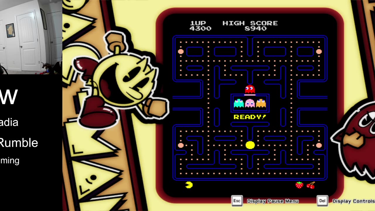 Retro Vibes Playing PAC-Man For a Chill Sunday Night