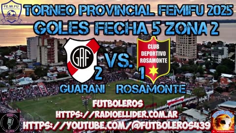Guarani 2 vs. Rosamonte 1
