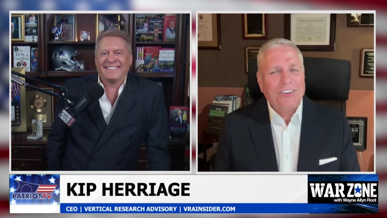 Kip Herriage joins Wayne Allyn Root on WAR Zone 10-16-25