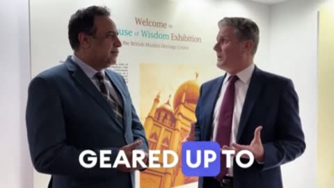 Keir Starmer reiterates that the problem in England and Europe is Islamophobia.