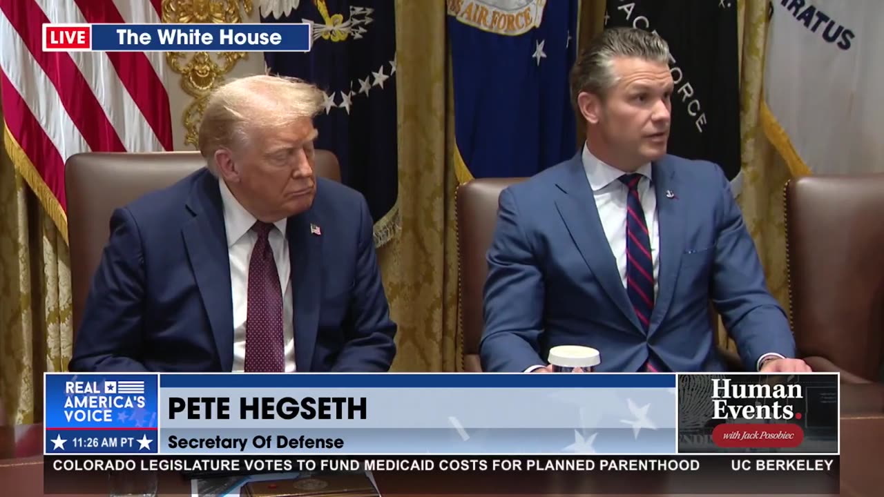 HEGSETH: BACK TO THE DEPARTMENT OF WAR?