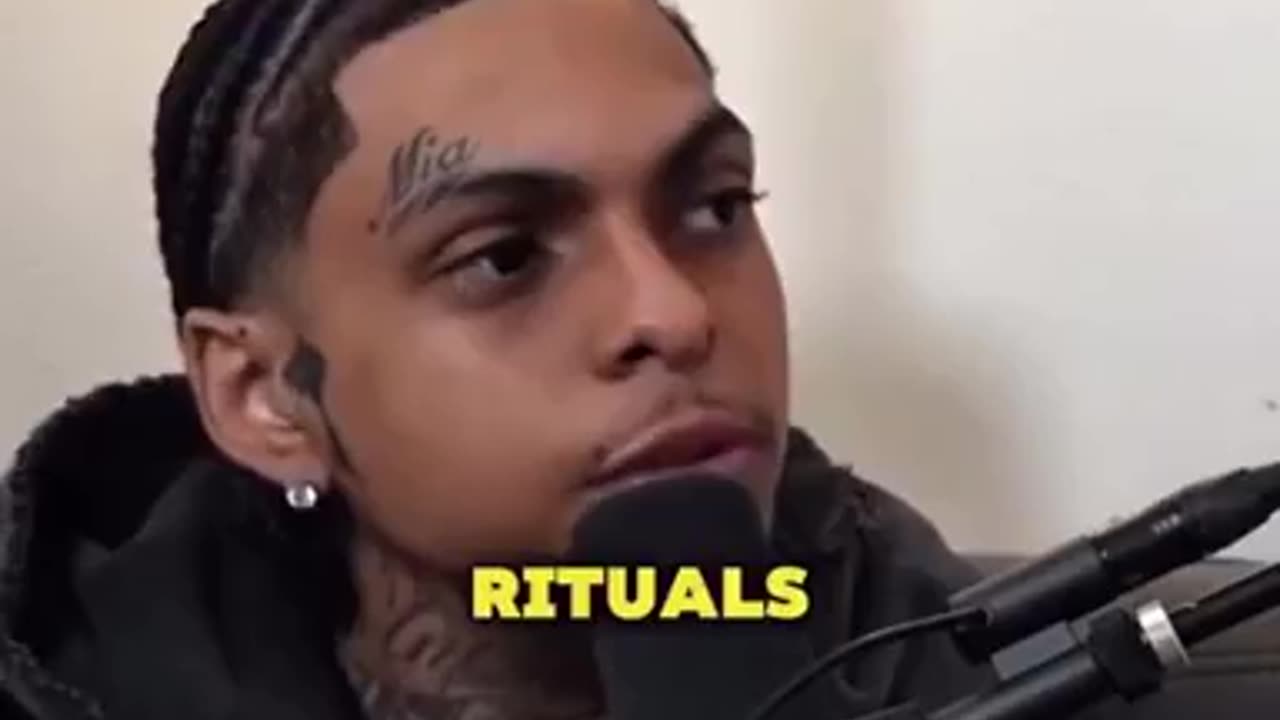 Rapper claims record label pressured him into ritual involving penetration, DiCaprio sumoning entity