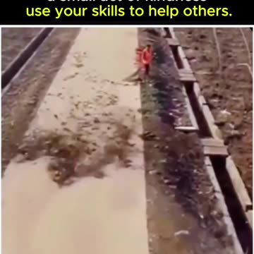 Use what you know to make someone’s day better.