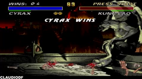 Mortal Kombat 3 - Cyrax - SNES