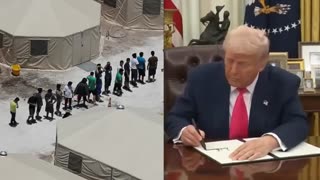 THE ROUNDUP OF AMERICANS BEGINS, TRUMP SIGNS EO TO GET HOMLESS INTO HIS TREATMENT CENTER CAMPS.