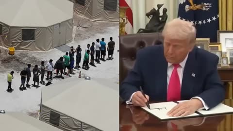 THE ROUNDUP OF AMERICANS BEGINS, TRUMP SIGNS EO TO GET HOMLESS INTO HIS TREATMENT CENTER CAMPS.
