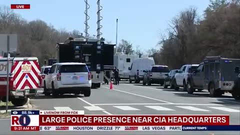 BREAKING: CIA Headquarters surrounded by police, barricade incident reported