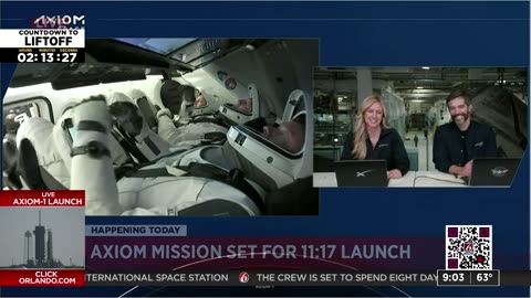 Live coverage of Axiom, SpaceX private crew launch