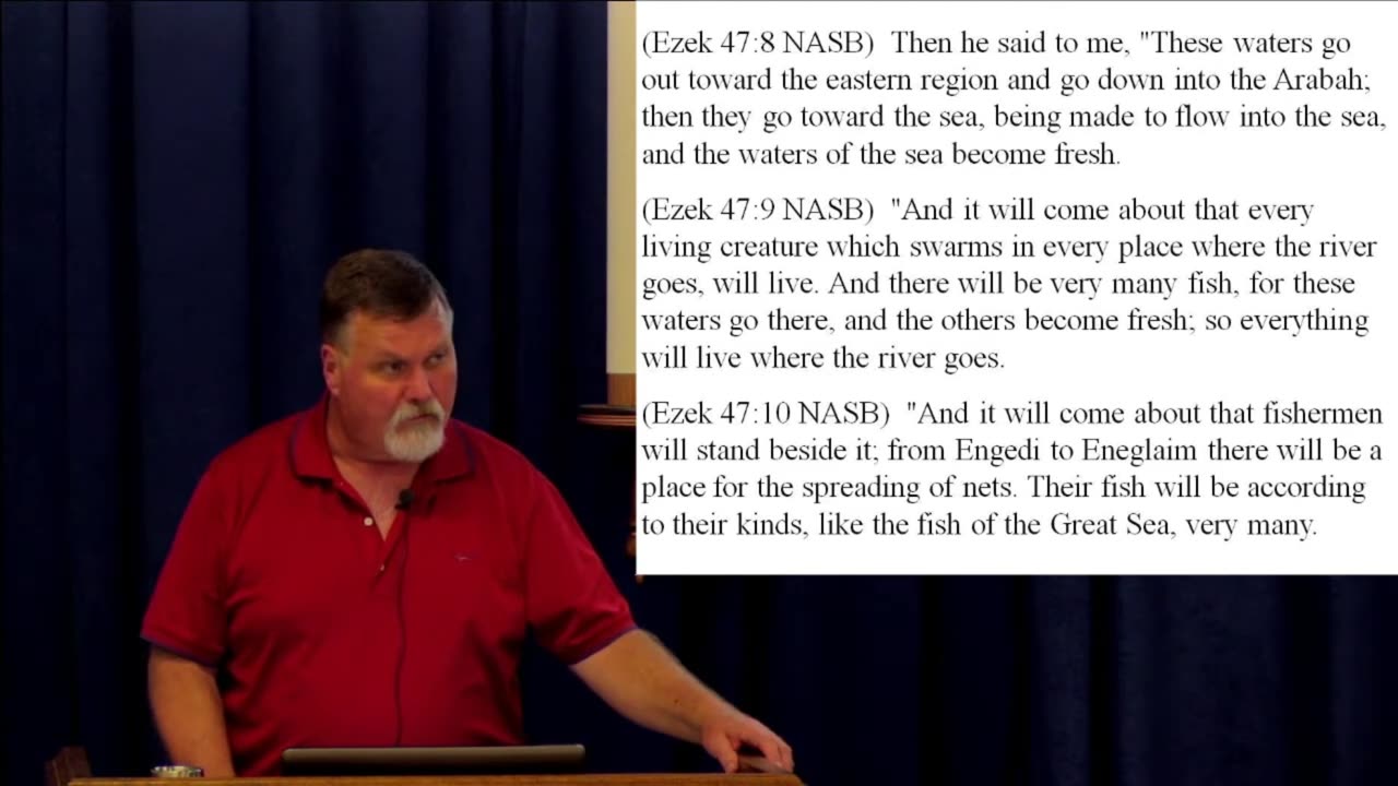 Ezekiel 47 & 48 – Future land, measurements of the Temple and the future city of Jerusalem. 2019