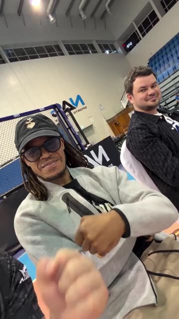 Edgar Davids Visits Khabib Nurmagomedov’s Training Camp
