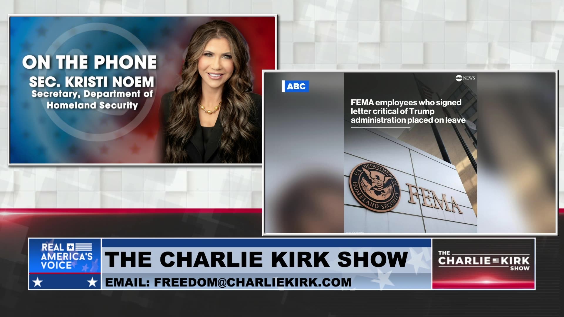 Kristi Noem Debunks the Medias Lies About FEMA and Sets the Record Straight