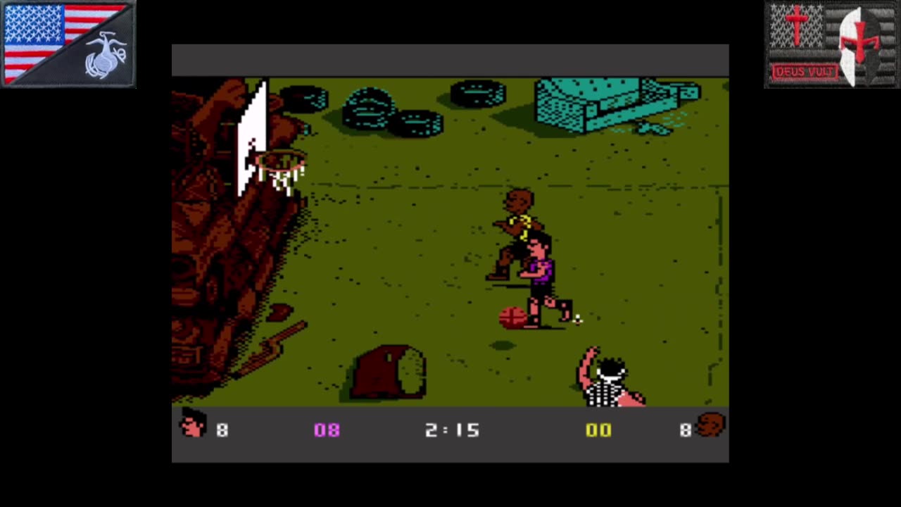 Basketbrawl (Atari 7800 - 1990) [NA Version]