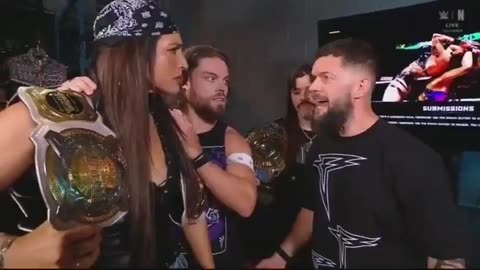 Judgement Day backstage segment....Roxanne is definitely taking Liv's man #WWERaw