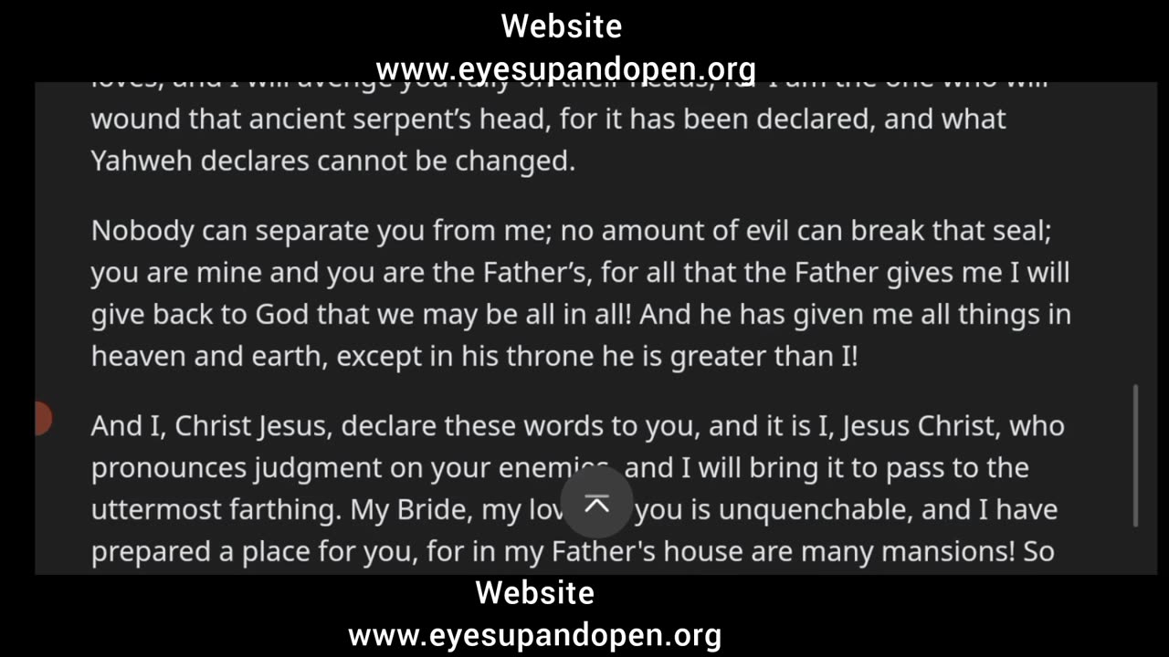 Voice of seven thunders speaks all seven thunders of Revelation Chapter Ten.