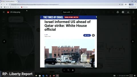 First In Iran, Now In Qatar...Israel Bombs Peace Negotiations, With U.S. Approval & Assistance