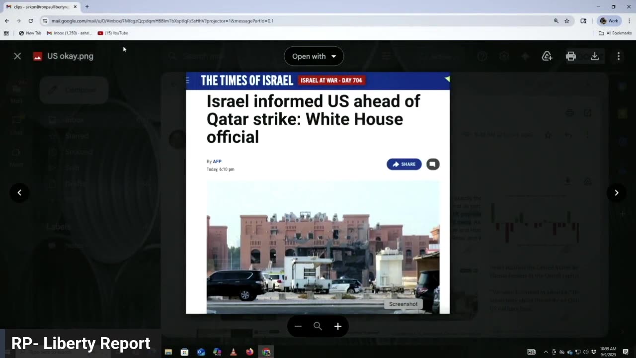 First In Iran, Now In Qatar...Israel Bombs Peace Negotiations, With U.S. Approval & Assistance