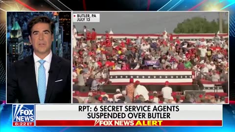 Six Secret Service agents suspended over the Butler, PA assassination attempt on President Trump