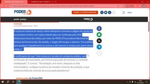 Aliexpress exclui produto erótico com apelo infantil a pedido da AGU.mp4