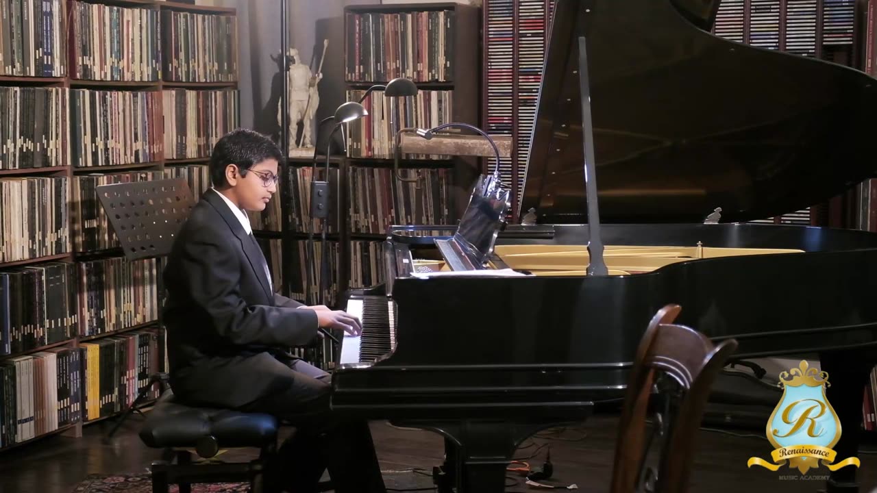 Renaissance Music Academy Christmas Concert (2023)- Student performs "Children's Corner L.113 Doctor Gradus" by Debussy