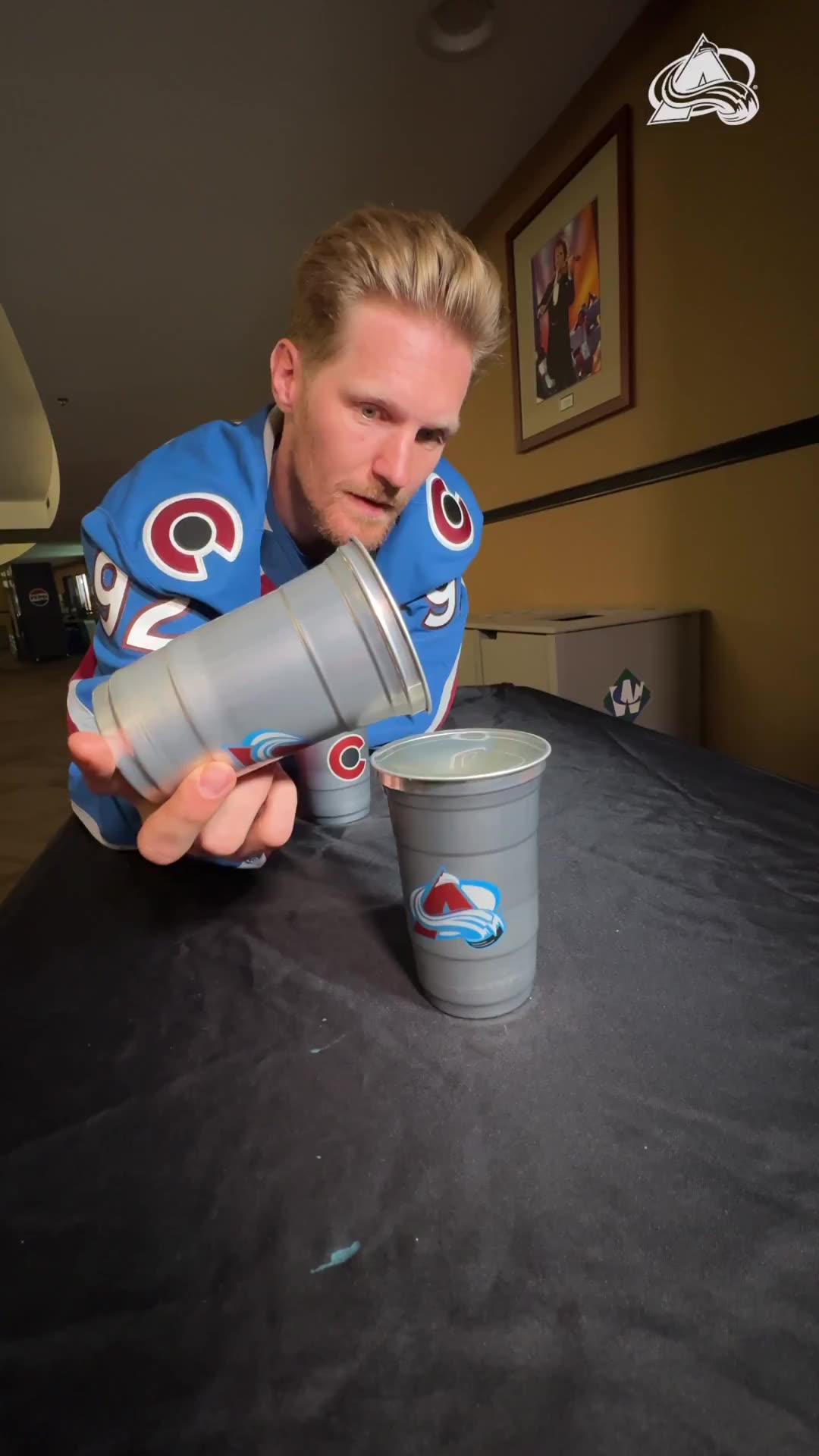 Colorado Avalanche - Uncut moment with Nate and Gabe 🎬