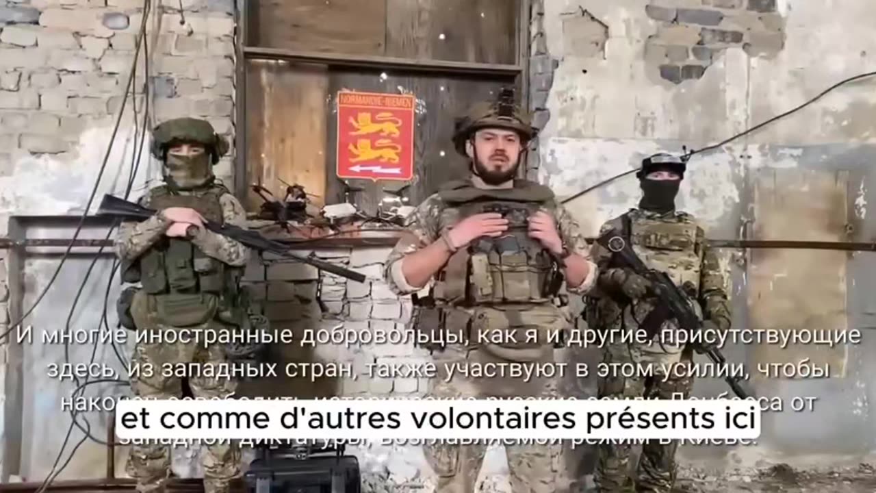 Un militaire Français, combattant en Russie, nous communique un message aux Français 💀