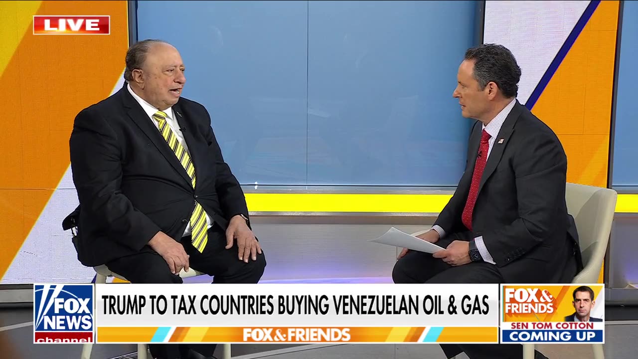 Trump to tax countries buying Venezuelan oil and gas