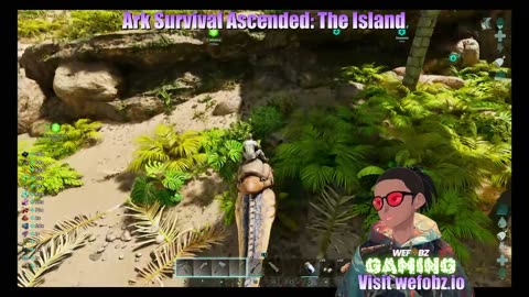 Wefobz Gaming: Ark Survival Ascended, Building A Base On Herbivore Island In Single Player Mode!